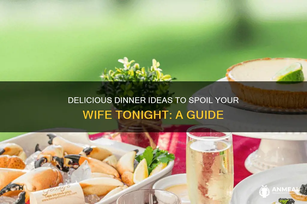 what to feed my wife for dinner
