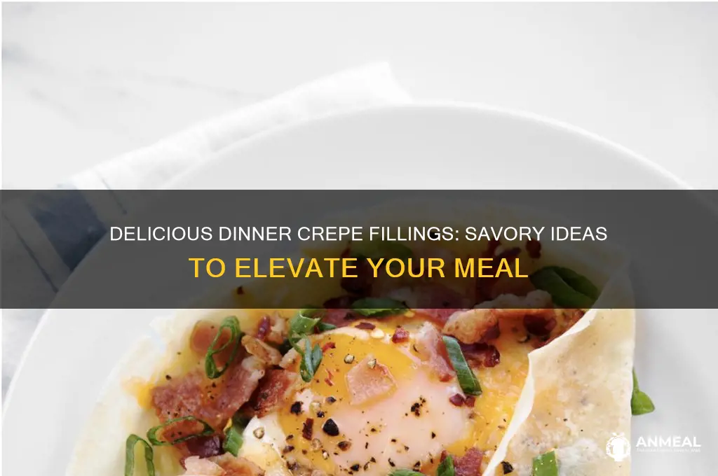 what to fill crepes with for dinner