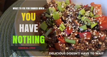 Quick Dinner Ideas: Creative Meals with Empty Pantry Staples