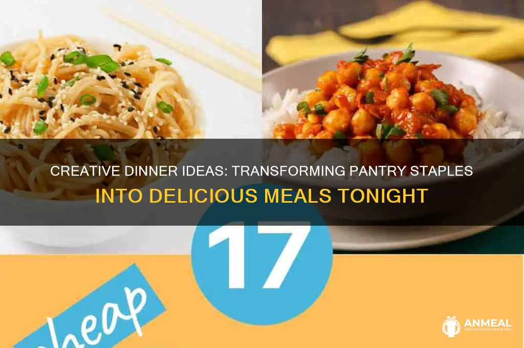 what to fix for dinner with what i have