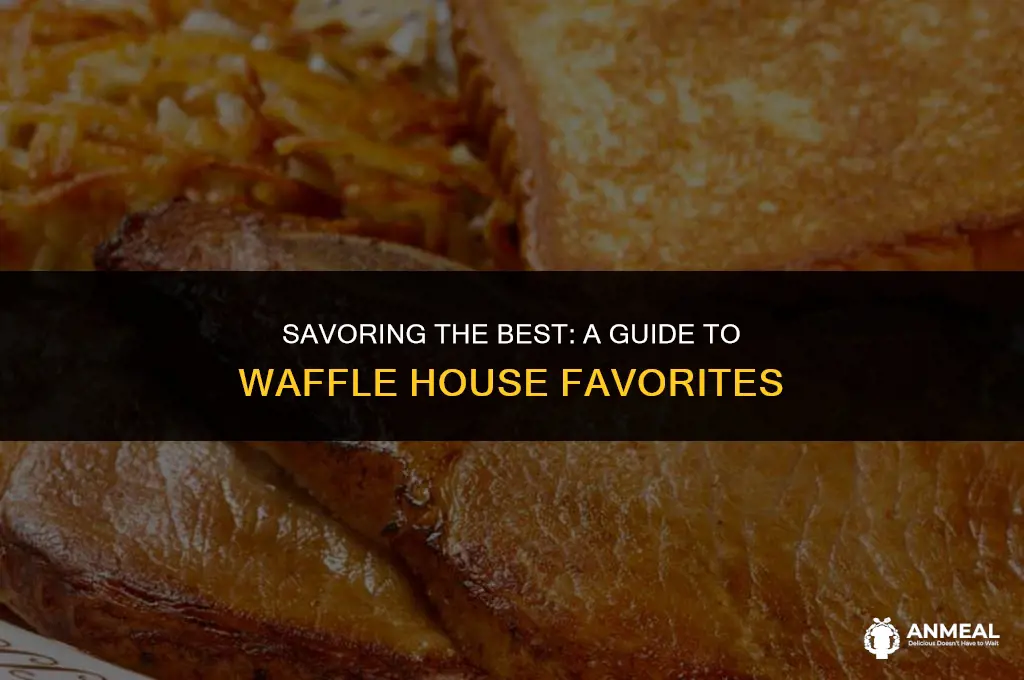 what to get at waffle house