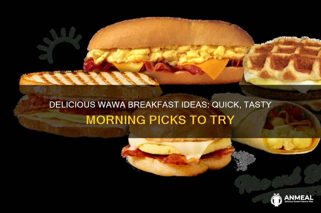 what to get for breakfast from wawa