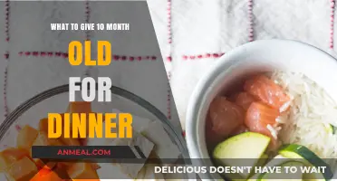 Nutritious and Easy Dinner Ideas for Your 10-Month-Old Baby