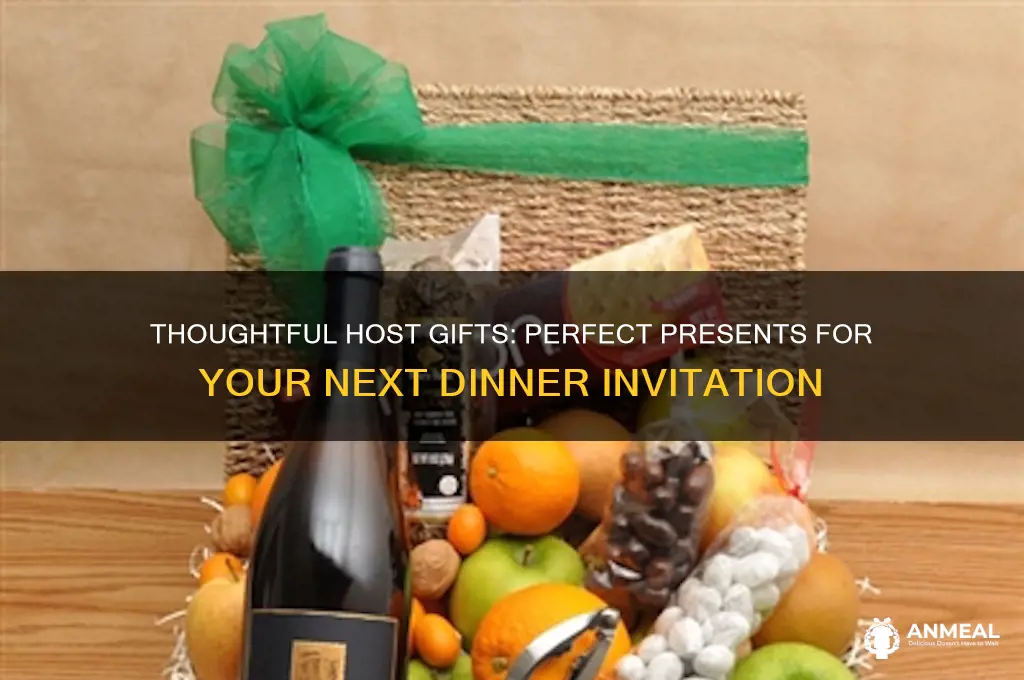 what to give a dinner host