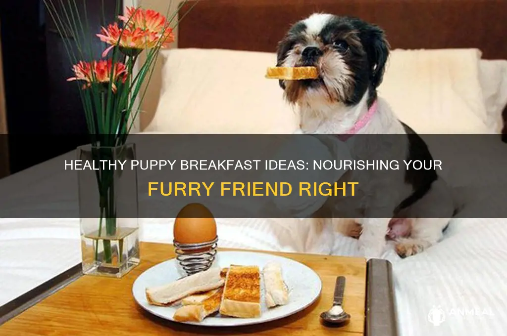 what to give a puppy for breakfast