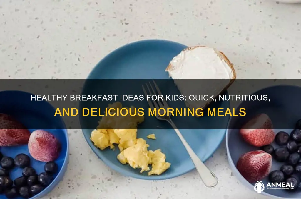 what to give kids for breakfast