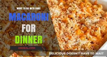 Perfect Pairings: Delicious Dinner Ideas to Serve with Baked Macaroni