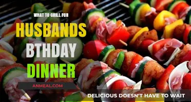 Sizzling Birthday Feast: Perfect Grill Ideas for Your Husband's Celebration