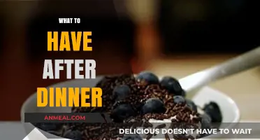Perfect Post-Dinner Treats: Healthy and Indulgent Options to Enjoy