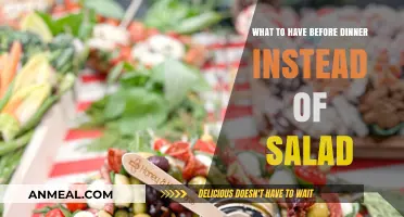 Pre-Dinner Delights: Healthy Alternatives to Salad for Your Evening Meal