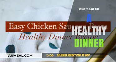 Nutritious Dinner Ideas: Simple, Healthy Meals for a Balanced Evening