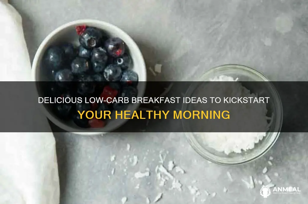 what to have for a low carb breakfast