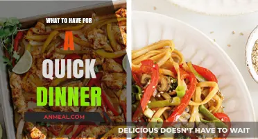 Quick Dinner Ideas: Simple, Fast, and Delicious Meals to Try Tonight