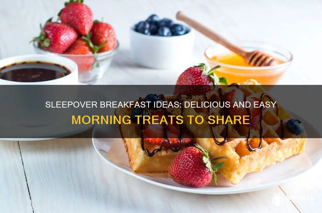 what to have for breakfast at a sleepover