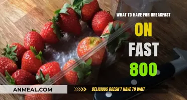 Healthy Breakfast Ideas for the Fast 800 Diet Plan