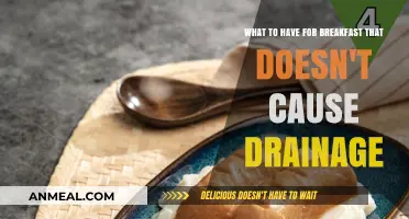 Gentle Morning Meals: Breakfast Ideas to Avoid Unwanted Drainage