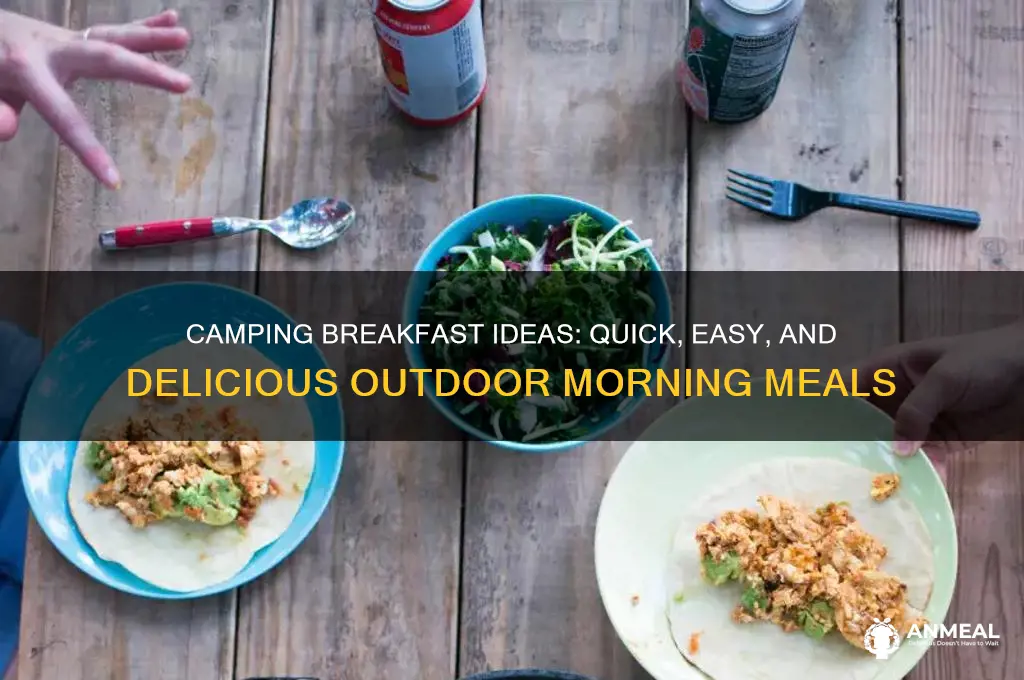 what to have for breakfast when camping