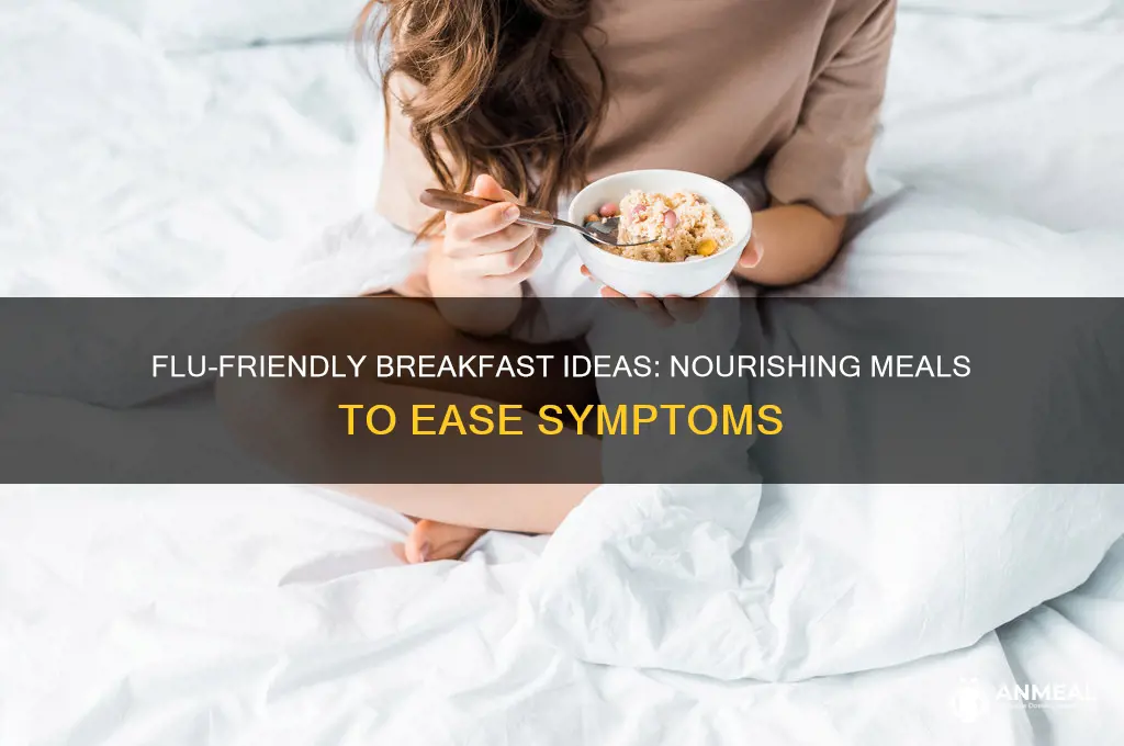 what to have for breakfast when you have the flu