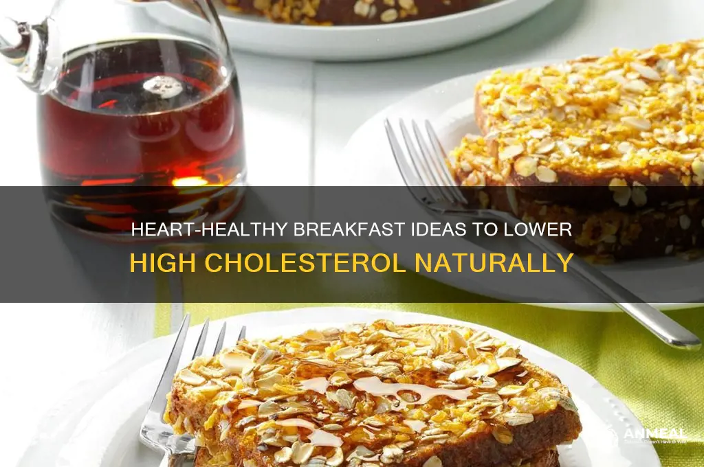 what to have for breakfast with high cholesterol