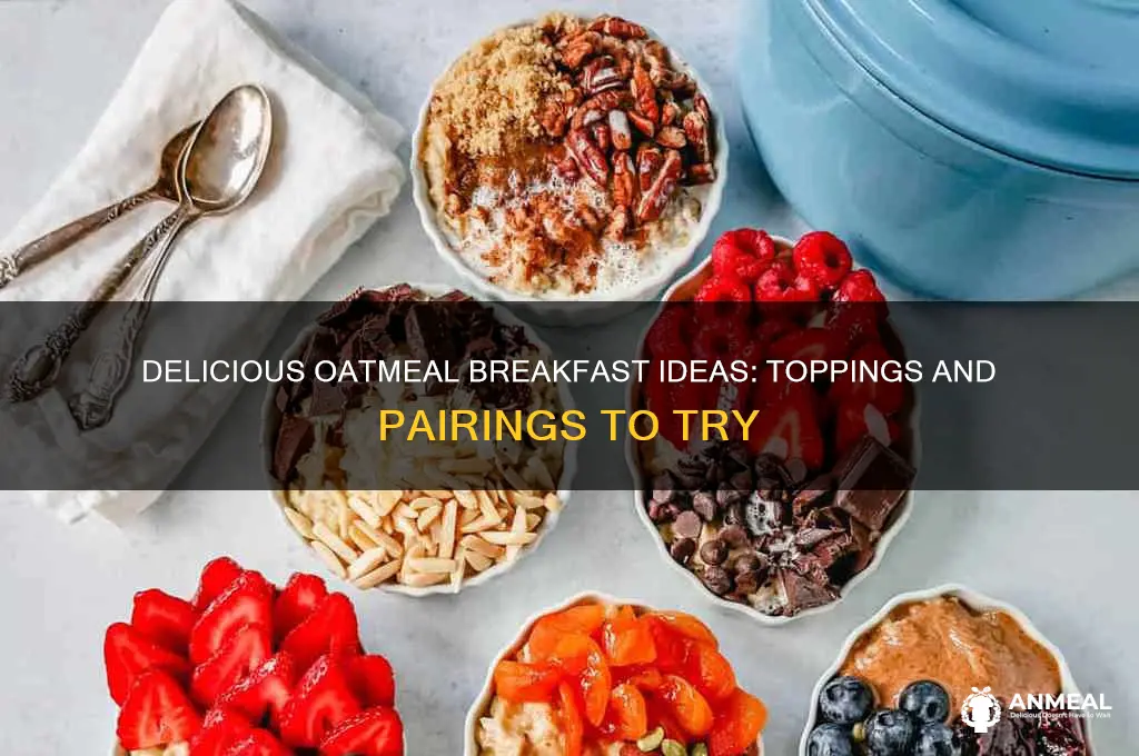 what to have for breakfast with oatmeal