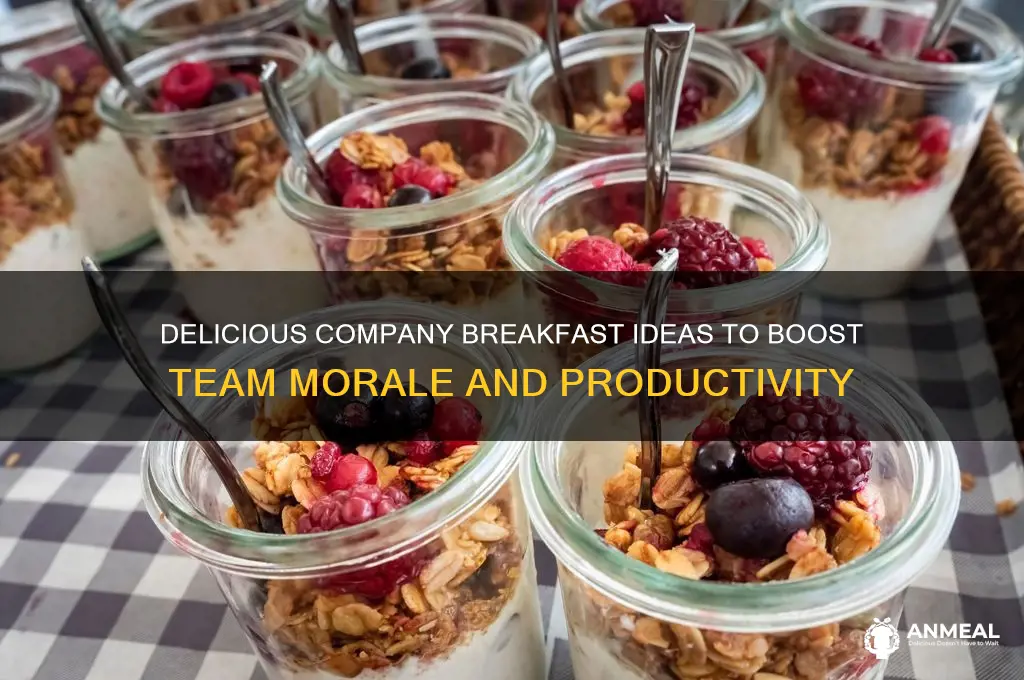 what to have for company breakfast