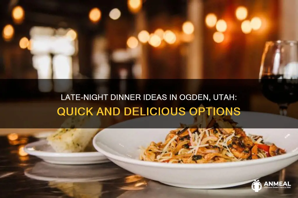 what to have for dinner at 930 in ogden utah