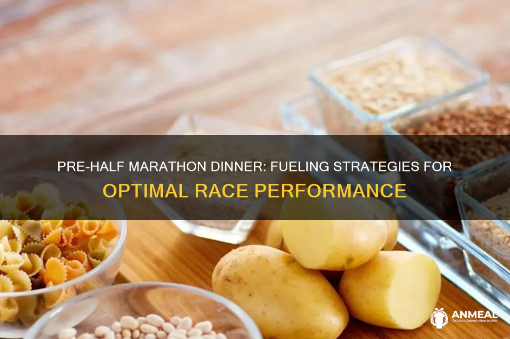 what to have for dinner before a half marathon