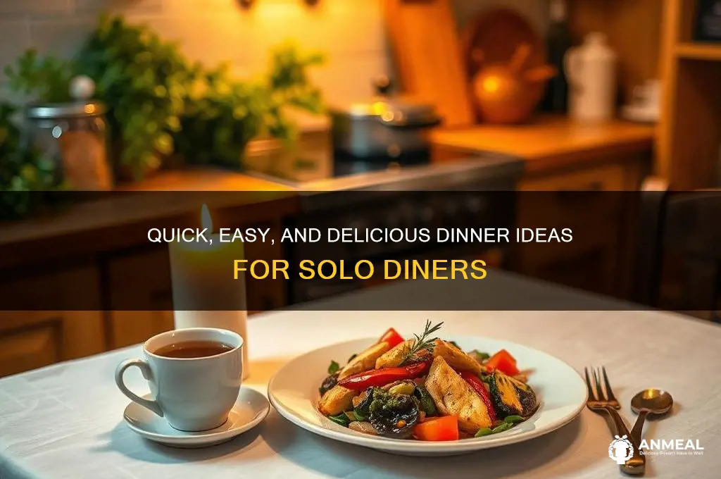 what to have for dinner for one