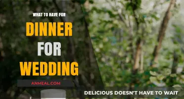 Perfect Wedding Dinner Ideas: Delicious Menu Options for Your Special Day