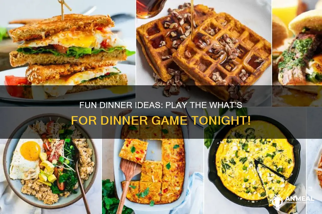 what to have for dinner game