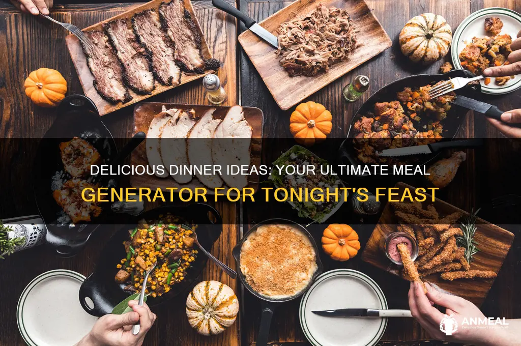 what to have for dinner generator