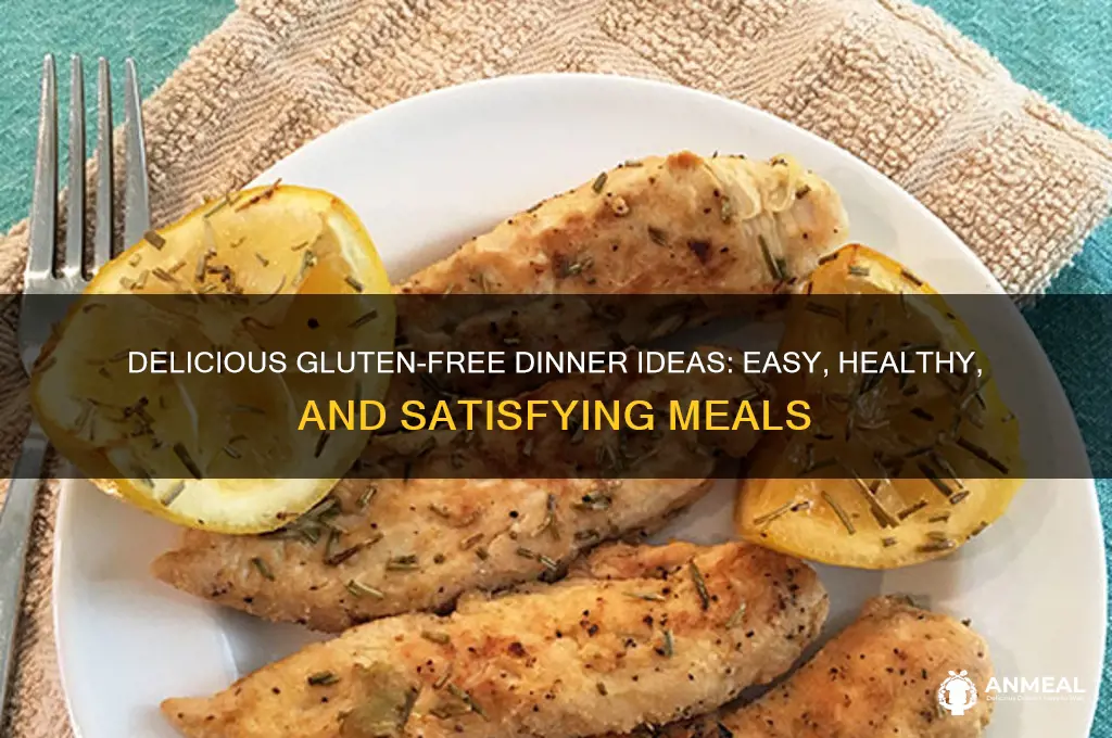 what to have for dinner gluten free