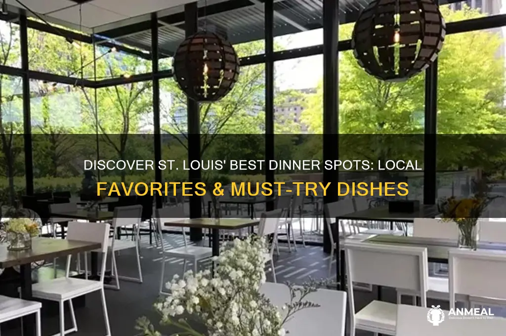what to have for dinner in st louis