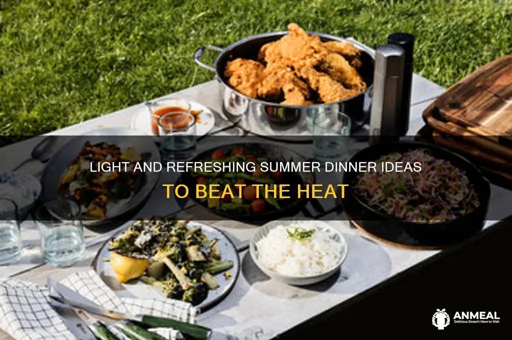 what to have for dinner in summer