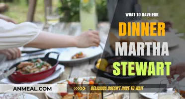 Martha Stewart's Dinner Ideas: Delicious Recipes for Tonight's Meal