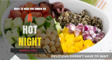 Cool and Refreshing Dinner Ideas for Hot Summer Nights