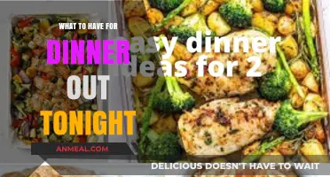 Delicious Dinner Out Ideas: Tonight's Perfect Meal Guide