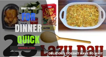 Quick Dinner Ideas: Simple, Fast, and Delicious Meals Tonight
