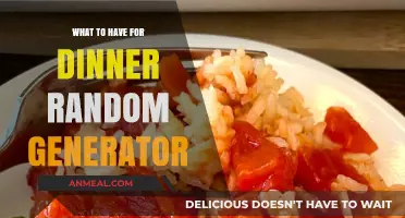 Random Dinner Ideas: Quick, Easy, and Delicious Meal Generator Guide