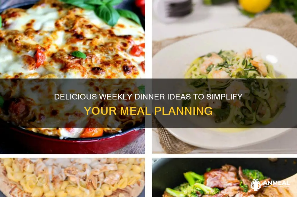 what to have for dinner this week