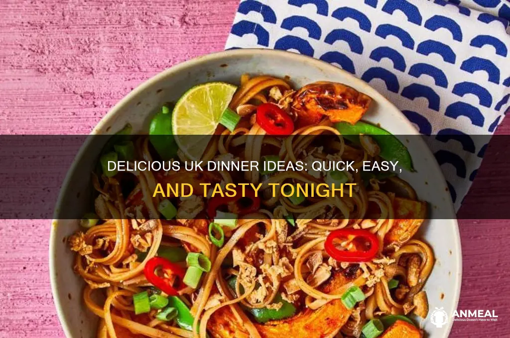 what to have for dinner tonight uk