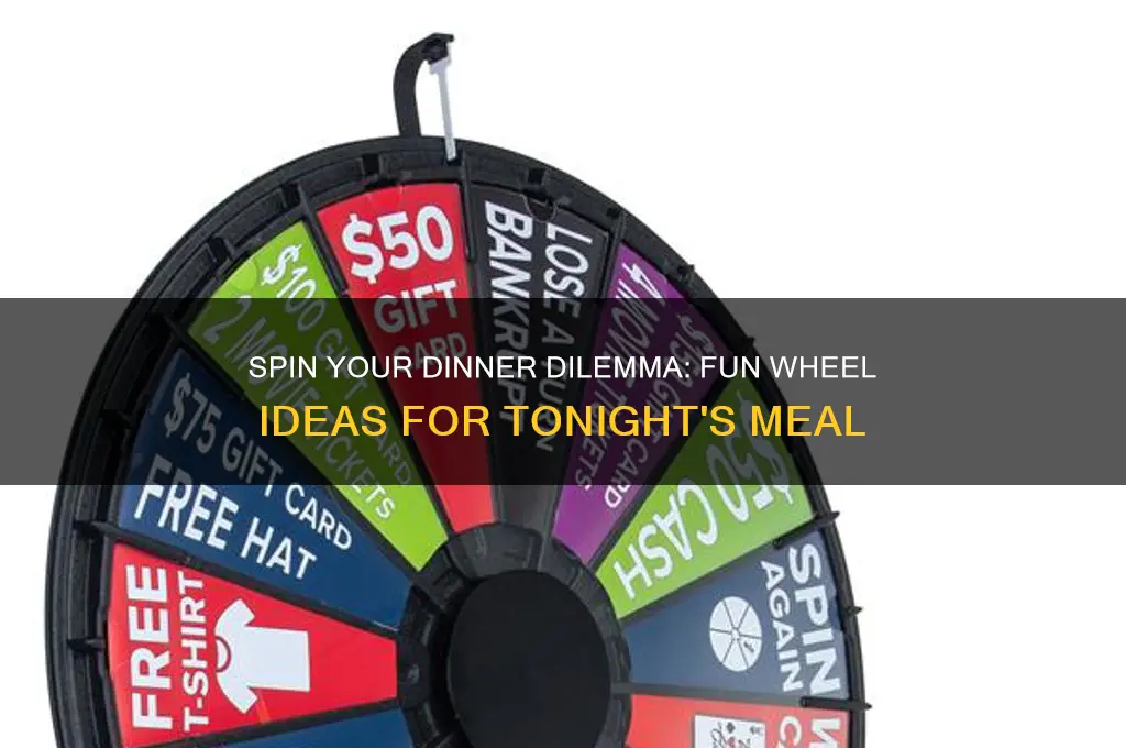 what to have for dinner wheel spinner