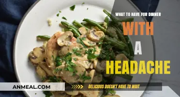 Soothing Dinner Ideas to Ease Headache Symptoms and Promote Relief