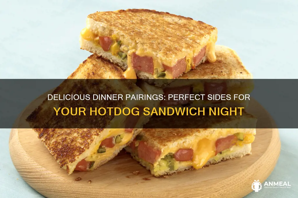 what to have for dinner with hotdot sandwiches