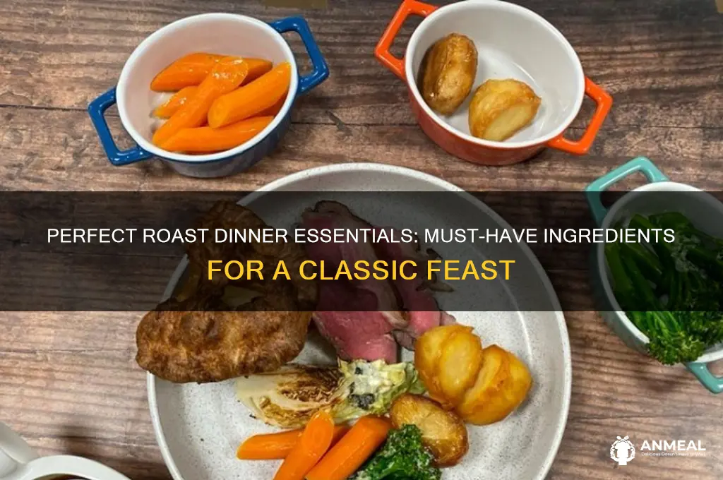 what to have in a roast dinner