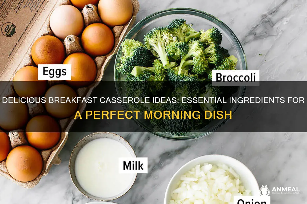what to have on breakfast casserole