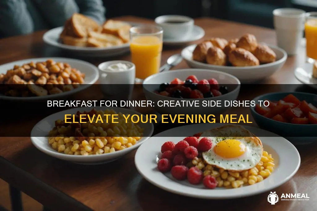 what to have side items breakfast for dinner