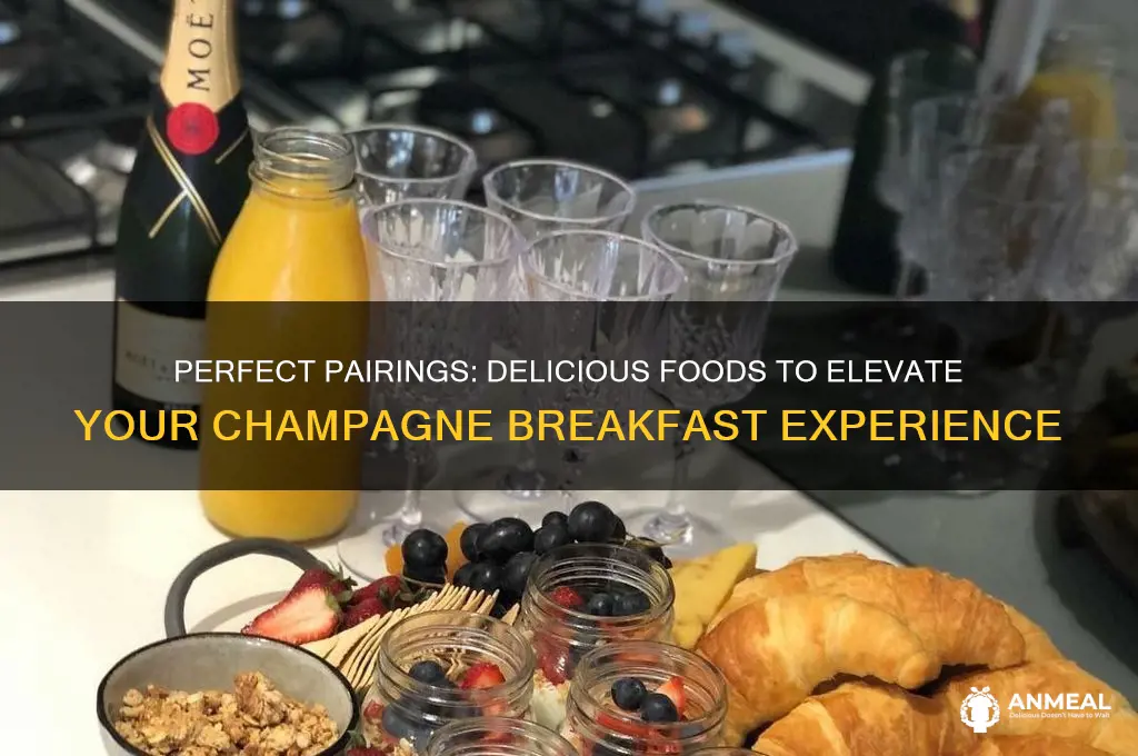 what to have with a champagne breakfast