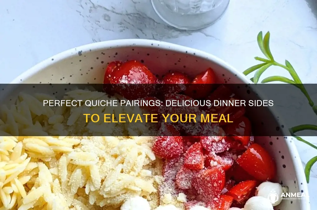 what to have with a quiche for dinner