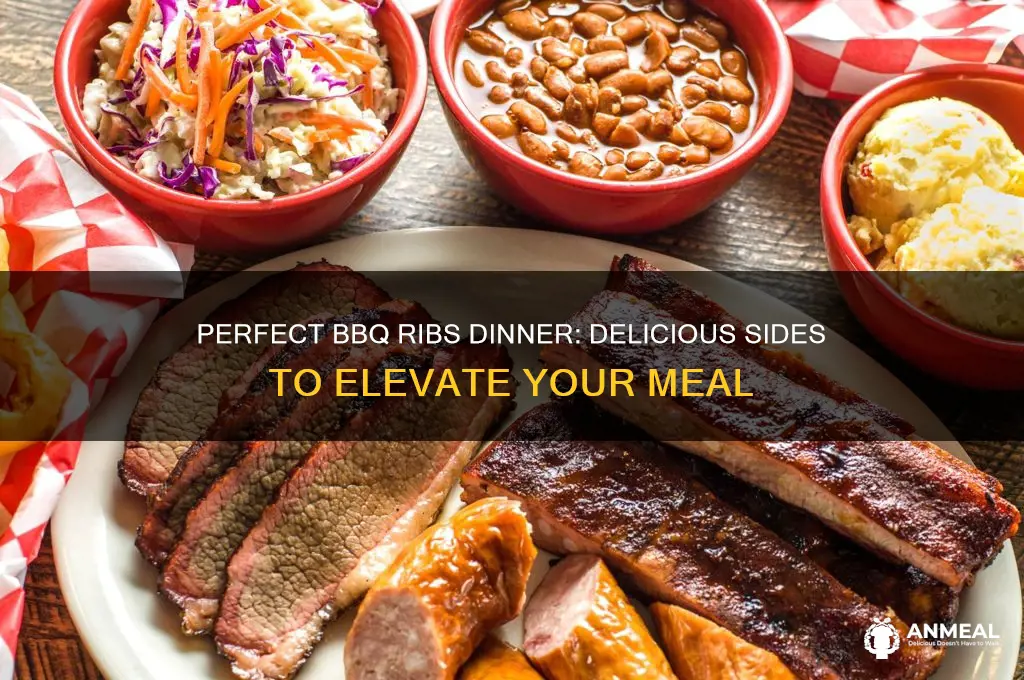 what to have with bbq ribs for dinner